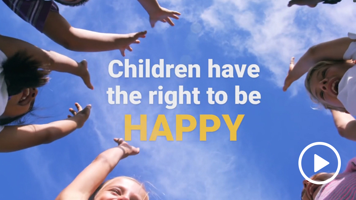 Imagine a world without children's rights!